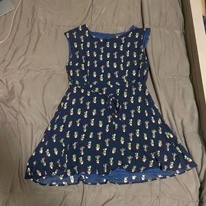 Cactus mini dress